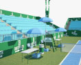 Arena de Tênis Modelo 3d