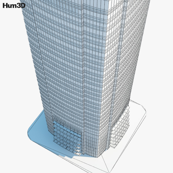 International Finance Centre 3D model - Architecture on Hum3D