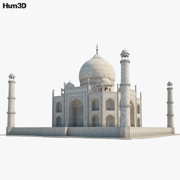 Taj Mahal 3D model