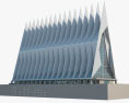 United States Air Force Academy Cadet Chapel 3d model