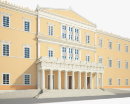 Hellenic Parliament Building 3D model