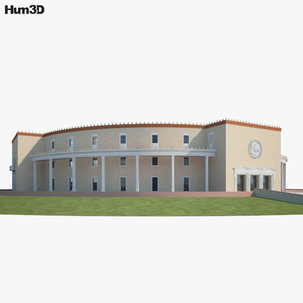 New Mexico State Capitol 3D model