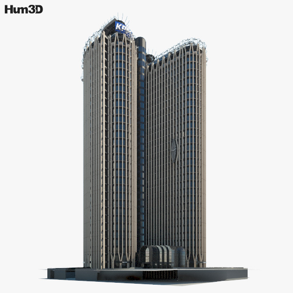 Torre Europa 3D model