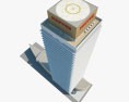 Torre Mapfre 3d model