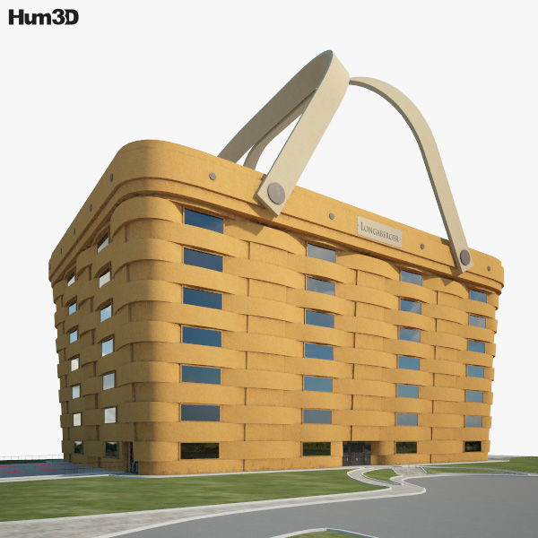 World's Largest Basket 3D model