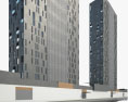 Magma Tower 3D 모델 