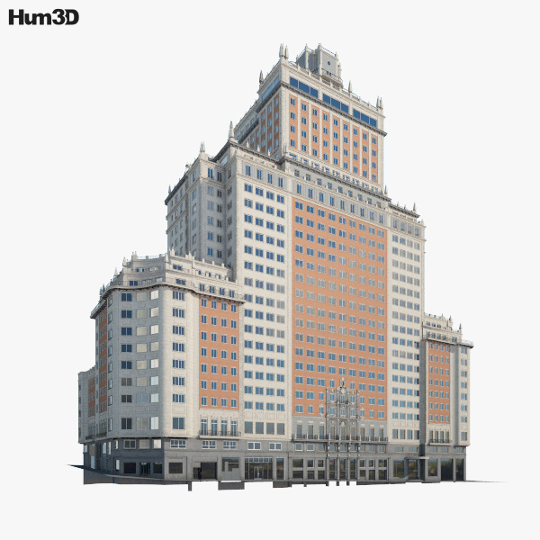 Edificio Espana 3D model
