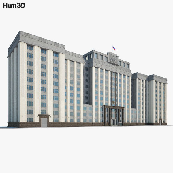 Duma di Stato edificio Modello 3D