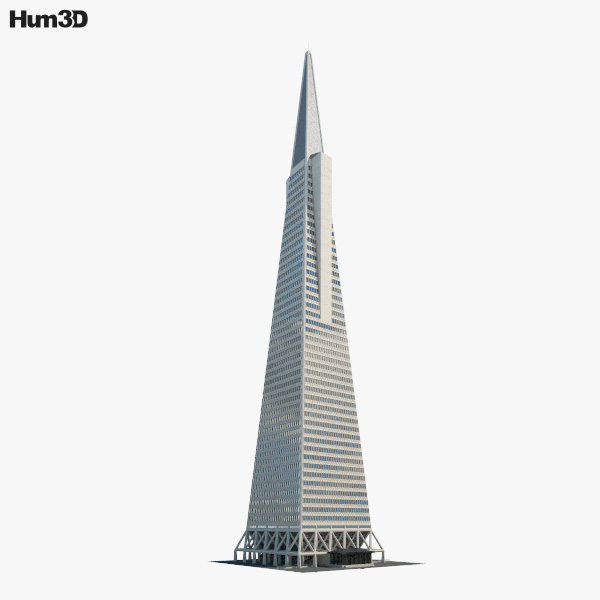 Transamerica Pyramid 3D model