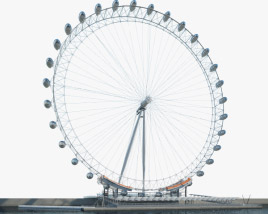 London Eye 3D model