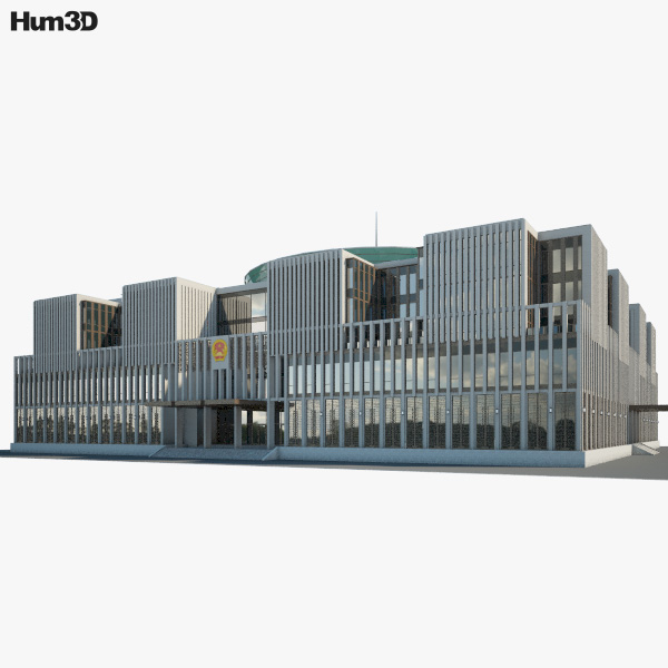 National Assembly of Vietnam Building 3D model