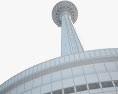Torre Milad Modello 3D