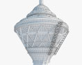 Torre Milad Modello 3D