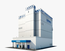 Fortress Museum Quality Storage 3D模型