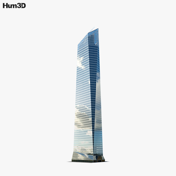 Torre de Cristal 3D model