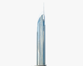 Q1 tower Modello 3D