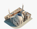 Cologne Central Mosque 3d model