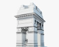 India Gate 3D-Modell