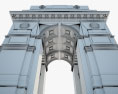 India Gate 3d model