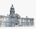 Капітолій штату Вайомінг 3D модель