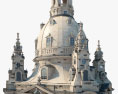 聖母教会 ドレスデン 3Dモデル