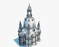 Dresden Frauenkirche 3d model