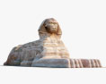Große Sphinx von Gizeh 3D-Modell
