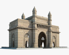 Portal da Índia Modelo 3d