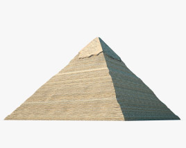 Pyramide de Khéphren Modèle 3D