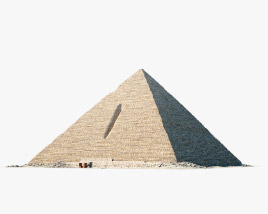 Pyramid of Menkaure 3D model