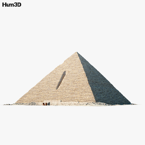 Pirámide de Micerino Modelo 3D