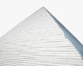 メンカウラー王のピラミッド 3Dモデル