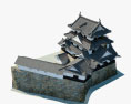 彦根城 3Dモデル
