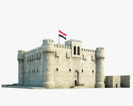 Citadelle de Qaitbay Modèle 3D