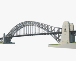 ハーバーブリッジ 3Dモデル