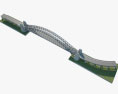 Puente de la bahía de Sídney Modelo 3D