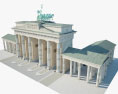 ブランデンブルク門 3Dモデル