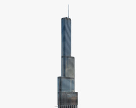 Trump International Hotel and Tower Chicago 3D model