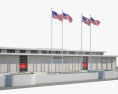 John F. Kennedy Center for the Performing Arts Modello 3D