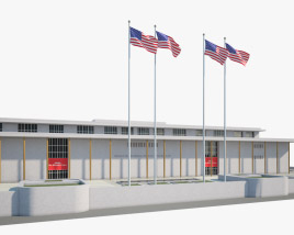 John F. Kennedy Center for the Performing Arts Modèle 3D