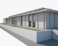 John F. Kennedy Center for the Performing Arts Modello 3D