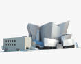 Walt Disney Concert Hall 3D-Modell