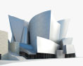 Walt Disney Concert Hall 3d model