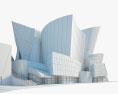 Walt Disney Concert Hall 3D-Modell