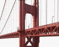 Golden Gate Bridge Modello 3D