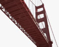 Golden Gate Bridge Modello 3D