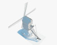 Sint Jan Moinho de vento Modelo 3d
