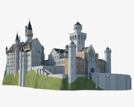 Neuschwanstein Modelo 3D