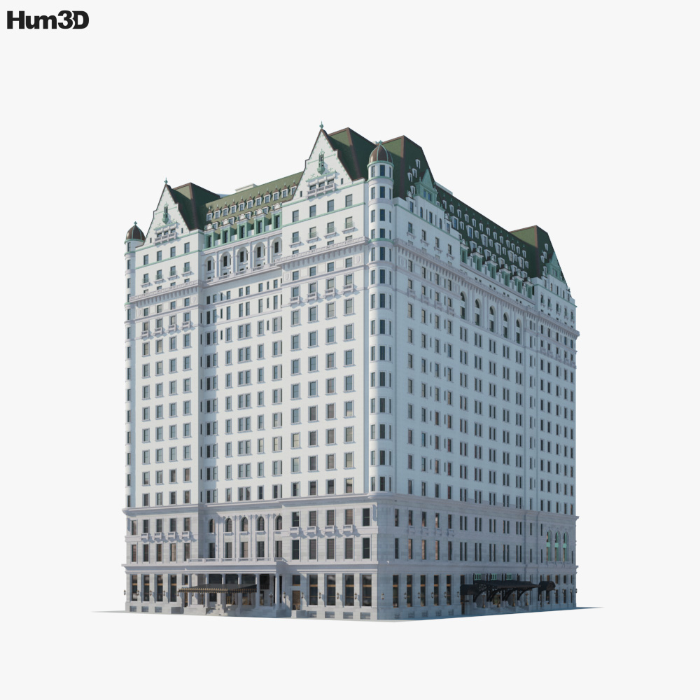 Plaza Hotel 3D model