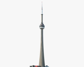 加拿大國家電視塔 3D模型